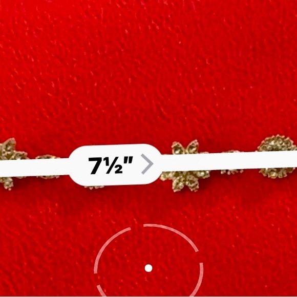 ✨Givenchy rose gold-tone floral crystal bracelet —shines & elevates any outfit.✨ - Picture 8 of 9